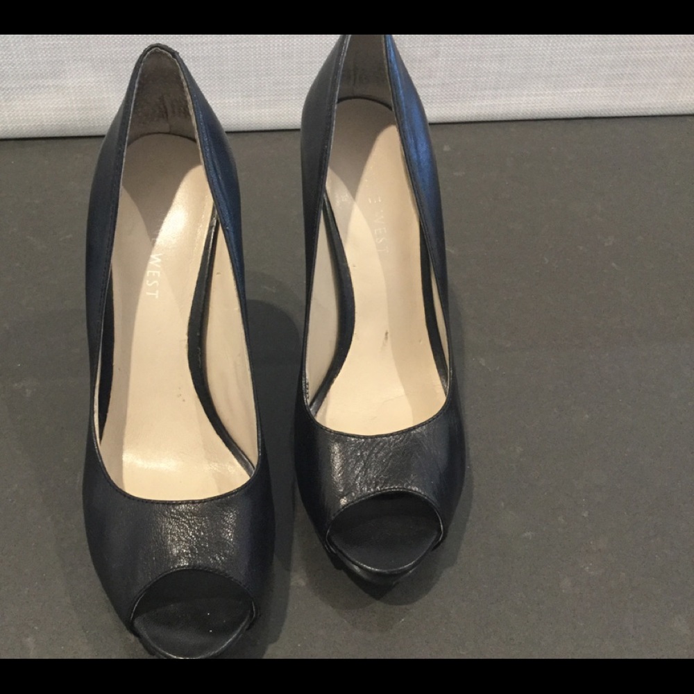 Nine West Peep Toe Pumps